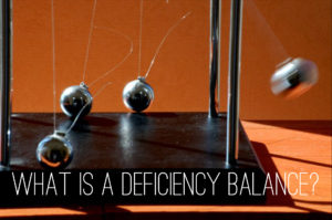 What is a Deficiency Balance?