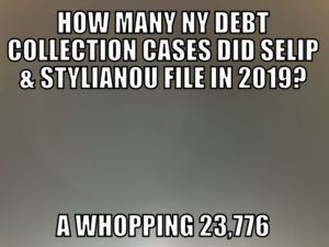A picture of the new york debt collection case.