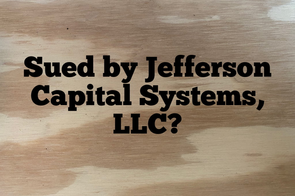 jefferson capital systems telephone number