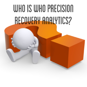 A person sitting on top of an orange bar.