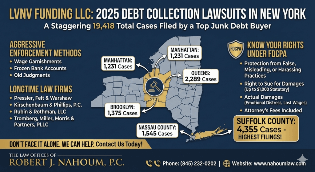 LVNV Funding Files Over 19,000 New York Debt Collection Lawsuits in ...