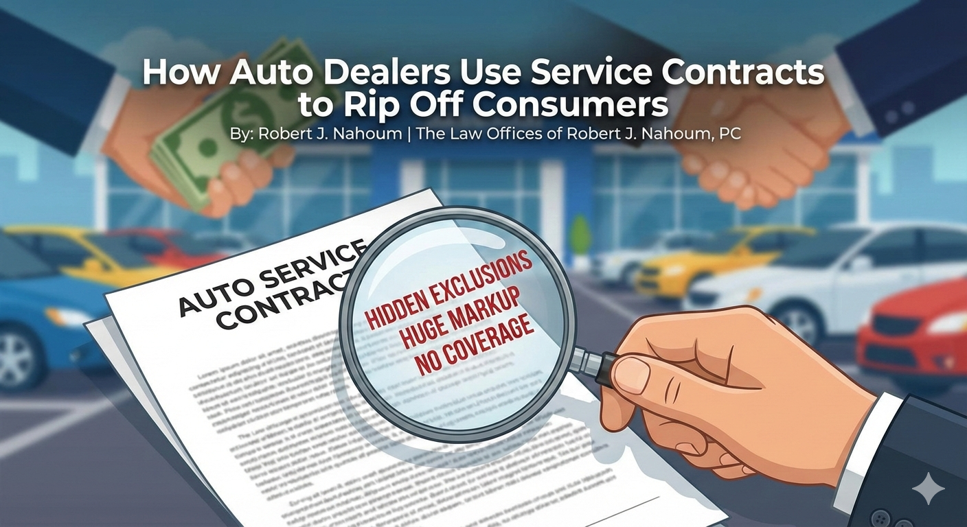 How Auto Dealers Use Service Contracts to Rip Off Consumers (And What You Can Do)