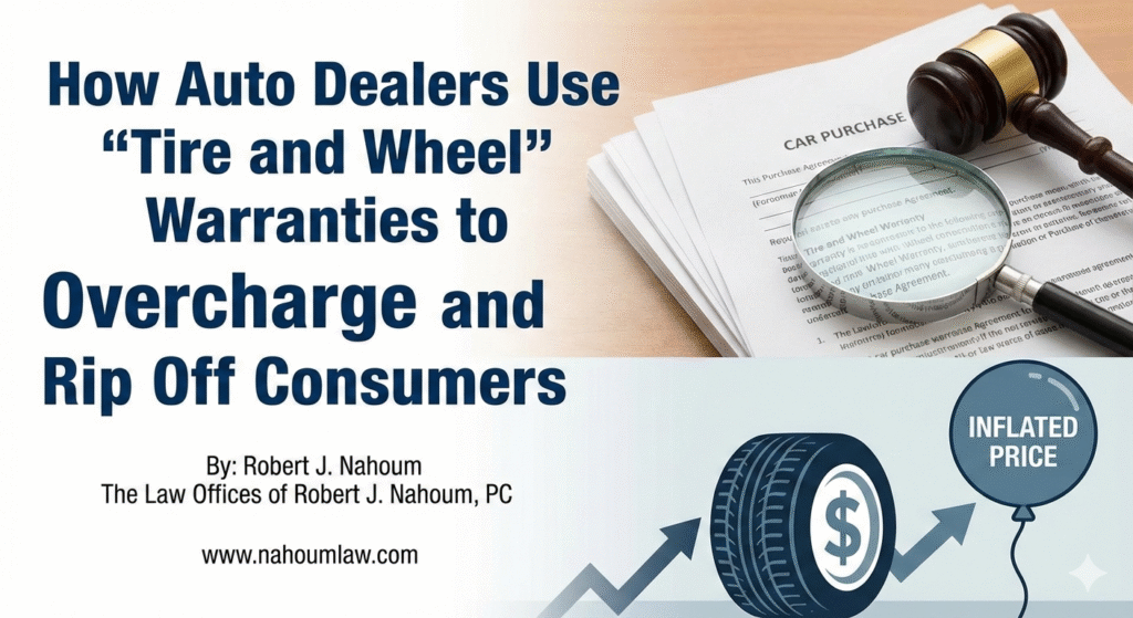 How Auto Dealers Use “Tire and Wheel” Warranties to Overcharge and Rip ...