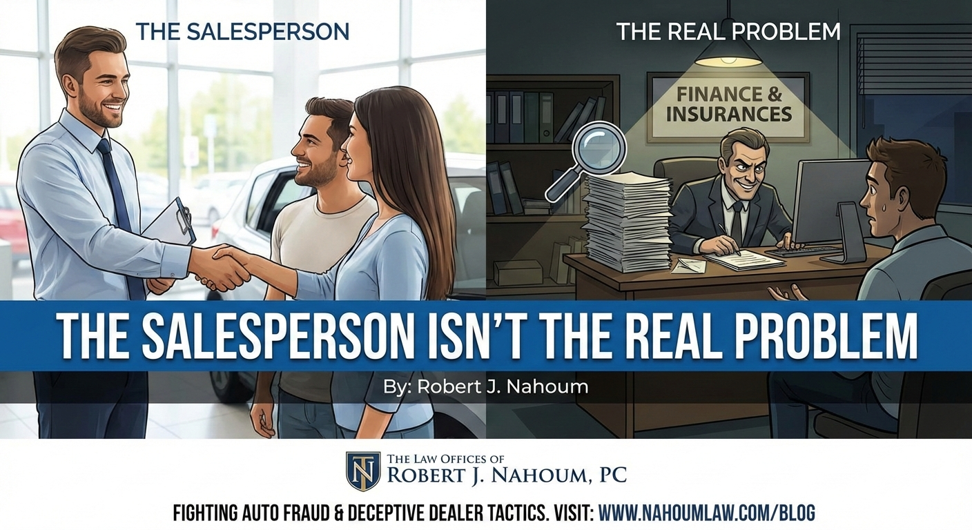 Where the Real Car Dealer Rip-Offs Happen: Inside the Finance & Insurance Office