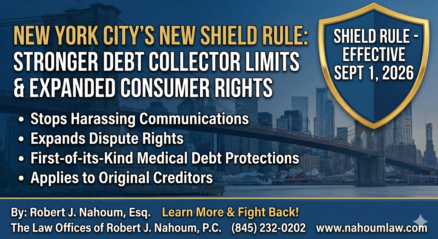 New York City’s New SHIELD Rule: Stronger Protections From Debt Collectors and Medical Debt