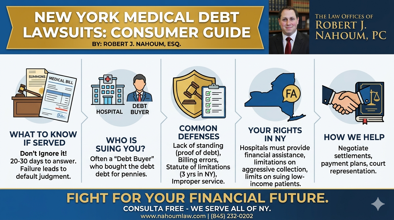 Medical Debt Lawsuits in New York: What Consumers Need to Know