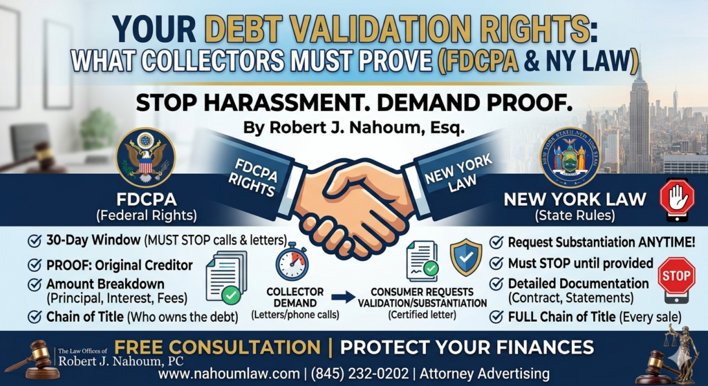 What Are Your Debt Validation Rights Under the FDCPA and New York Law ...