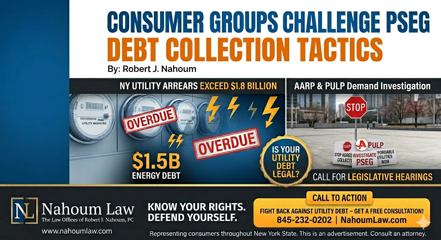 Consumer Groups Challenge PSEG Long Island’s Debt Collection Tactics