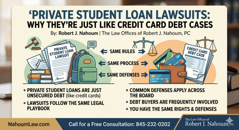 Private Student Loan Lawsuits: Why They’re Just Like Credit Card Debt ...