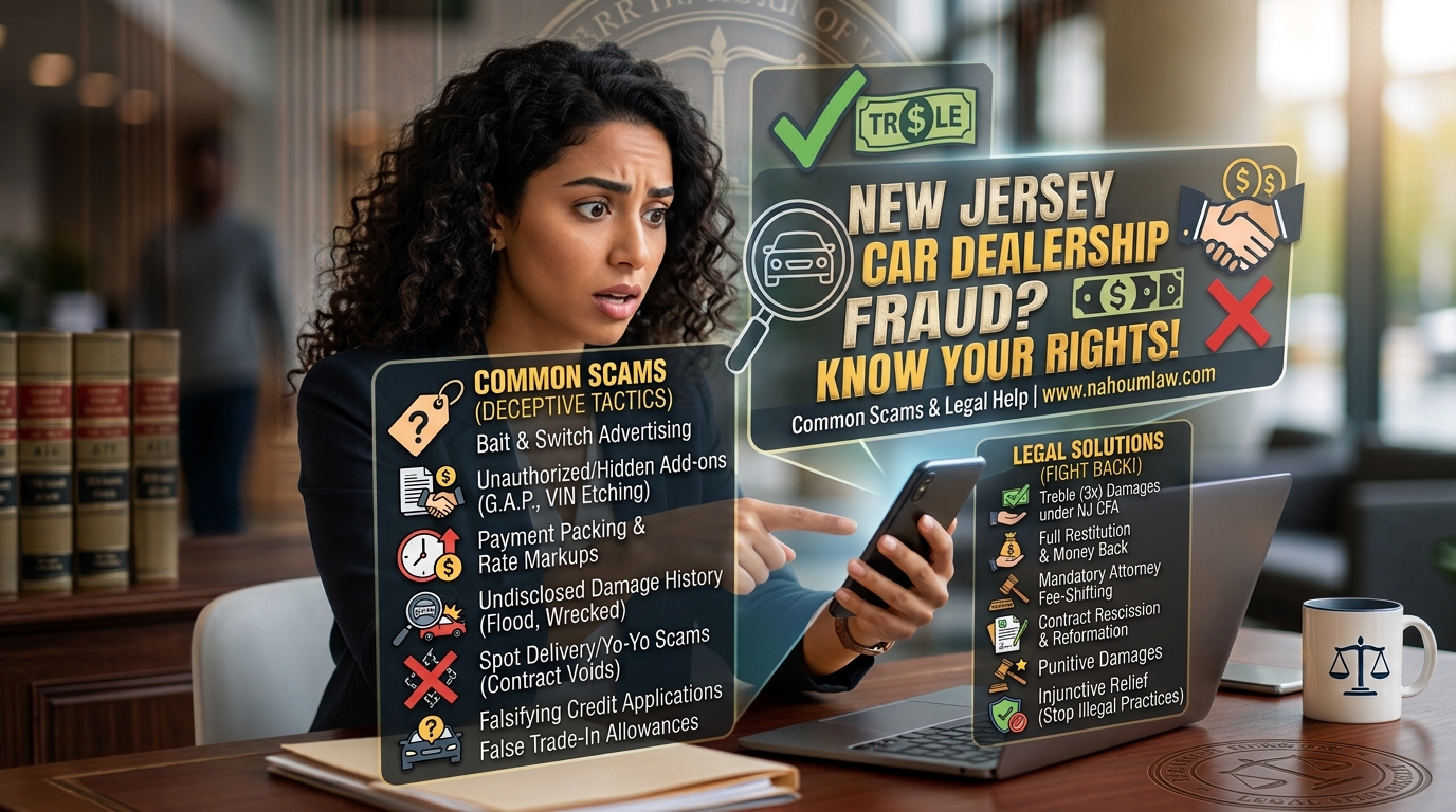 New Jersey Auto Dealer Fraud FAQ: Common Scams & Your Legal Rights